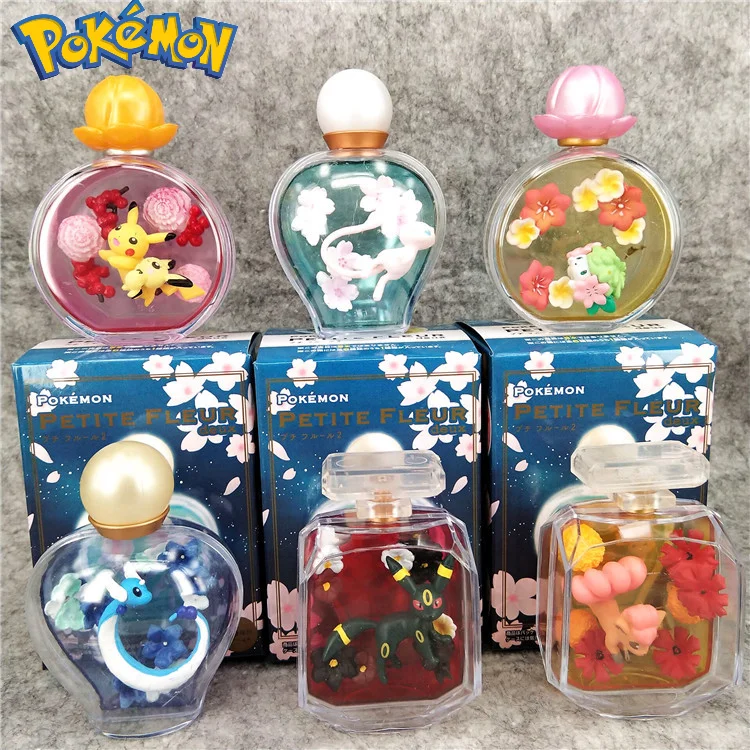 

Pokemon Box Egg Toy Pokemon Bicasiu Perfume Bottle Scene Decoration Ornaments 6 Pcs 6 Styles Box Egg Decoration Toy