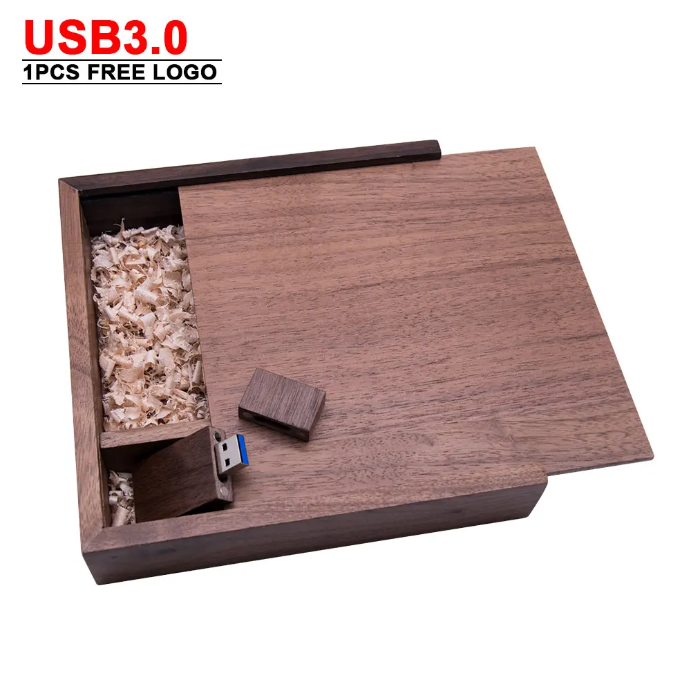 5 шт./лот Пользовательский логотип Деревянный USB 3 0 флеш-накопитель 4 ГБ 8 16 32 64 Гб