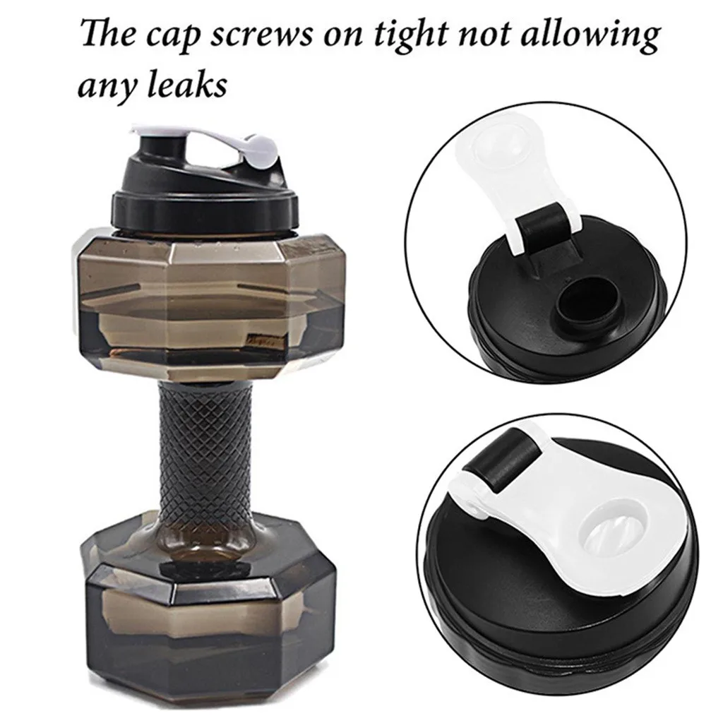 Гантели пластиковые большой емкости для спортзала спорта воды улицы фитнеса