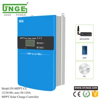 jnge 120a 48 volt mppt solar charge controller with wifi gprs and rs 485 communication