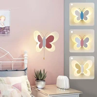 butterfly leaf shape wall light 18w 36 led wall lamp wall lamps for living room corridor bedside home decor night lights