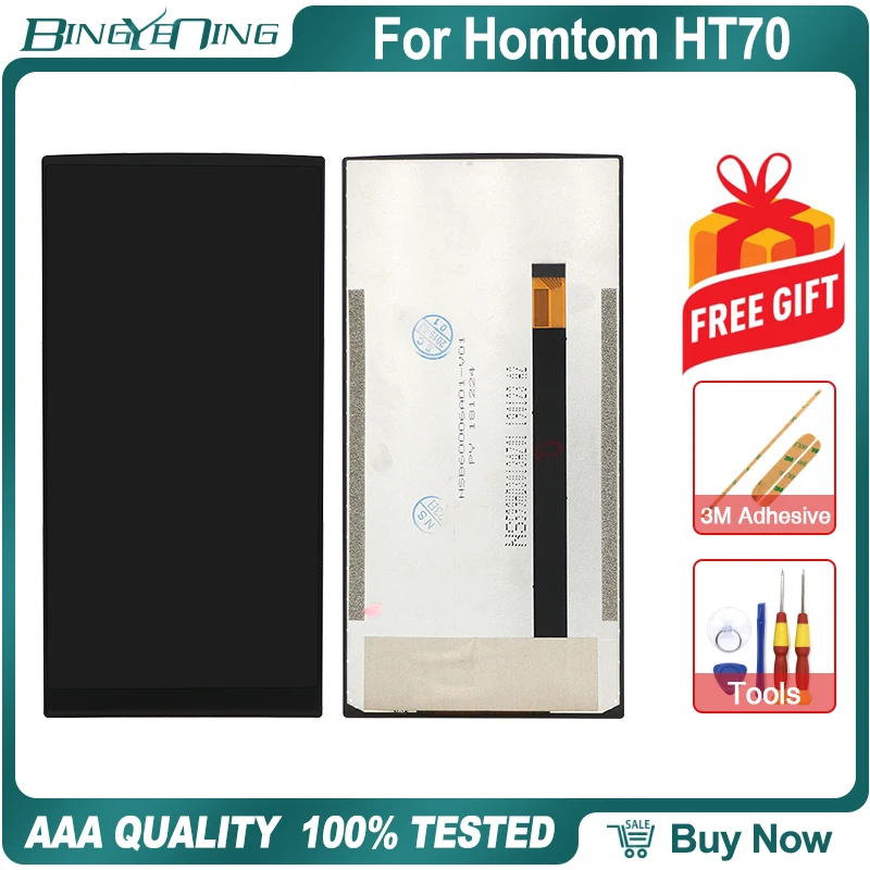 ЖК экран и дигитайзер тачскрина с рамкой 100% оригинал для дисплея HT70 модуль