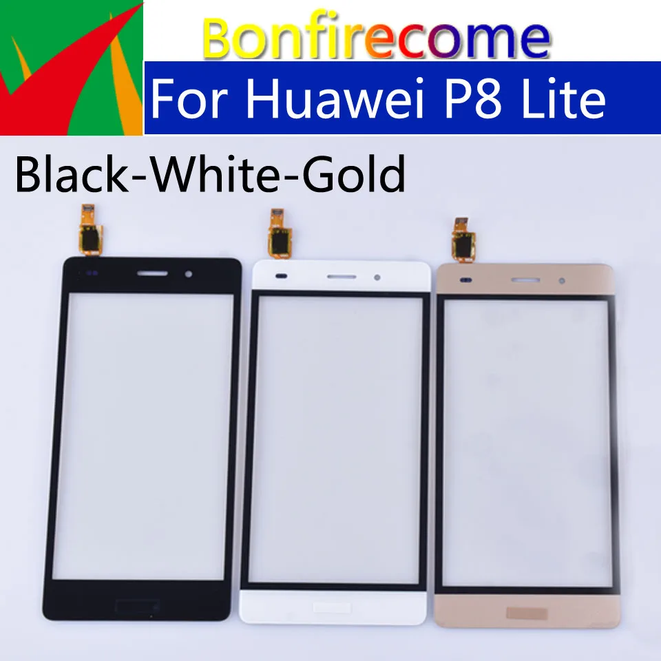 10 шт./партия сенсорный экран для Huawei P8 Lite ALE-L04 ALE-L21 L23 сенсорная панель дигитайзер