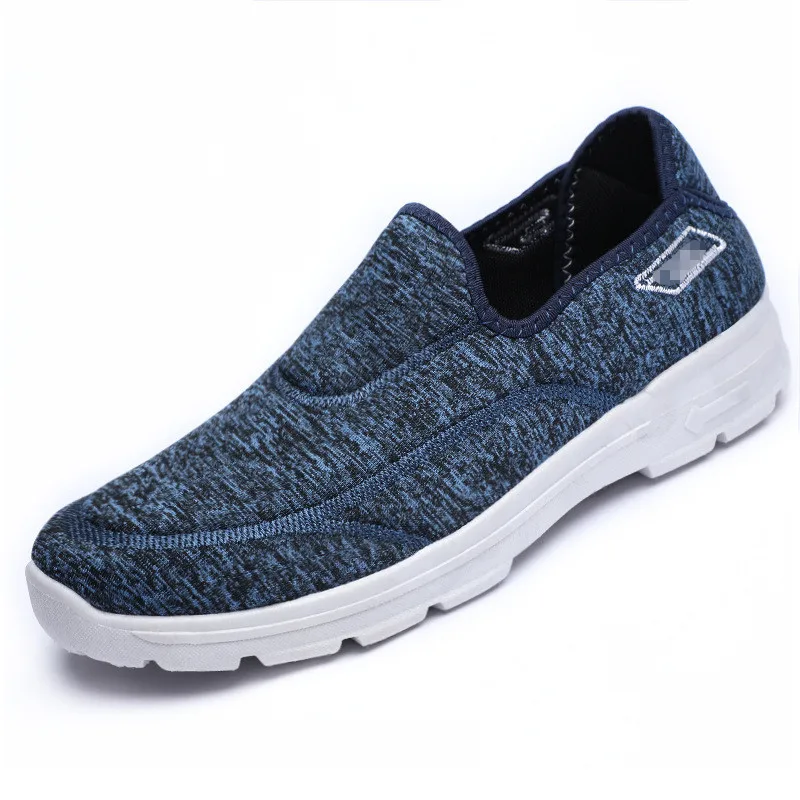 

New Daddy's Shoes for Middle-Aged and Elderly People Soft Bottom Shoes for the Old Men's Cloth Shoes Slip-on Loafers Lightweight