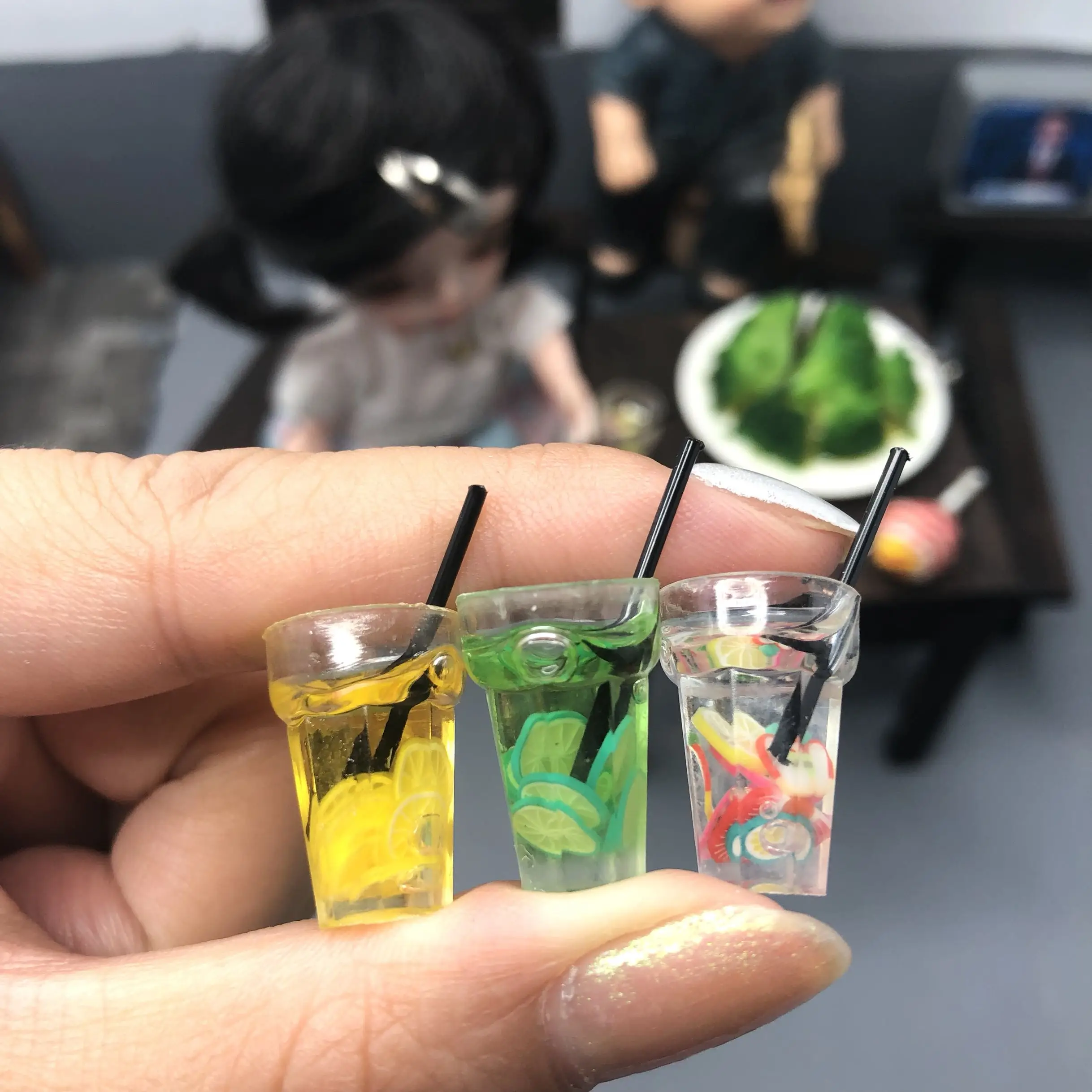 Миниатюрный Кукольный домик мини еда для чайной чашки blyth Play 1/6 bjd кукольный