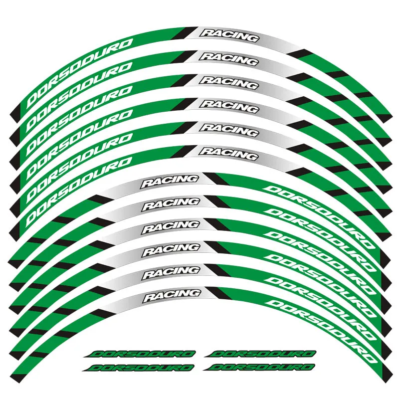 Новые наклейки на колеса мотоцикла шины Водонепроницаемые Светоотражающие в