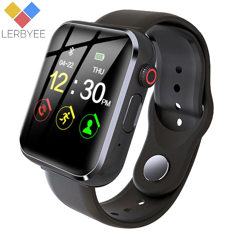 Lerbyee KY001 наручные часы Bluetooth Смарт Спорт Шагомер с сим камерой Smartwatch для Android PK iwo 8