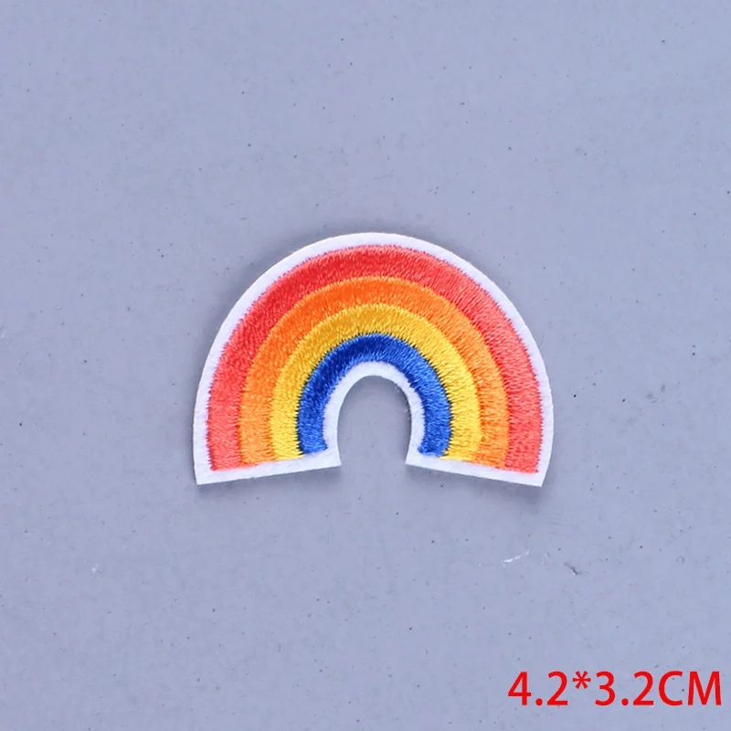 5P-PE4513CT Pulaqi повязка патч на одежду вышивка Ремонт Патчи мультфильм Железный На Патчи для одежды куртка мультфильм маленький клей стикер - Цвет: 5P-PE4513CT