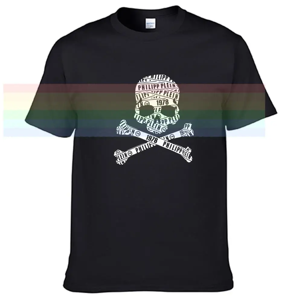 

philipp-plein T Shirt For Men unisex Printed T-shirt Couples T-shirt lovers Cotton Amazing Short Sleeve Tops N046