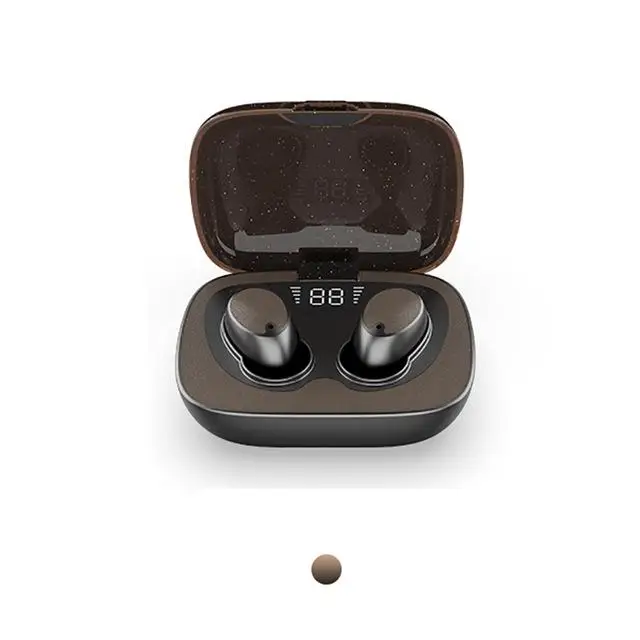 

ES02 Wireless Earphones Touch Contorl Bluetooth5.0 Headset Stereo Noise Reduction Waterproof Headphone 600mAh Charging Case