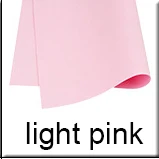 light pink 10 шт цветная губчатая бумага 50*50 см толщина Руководство DIY Материал головоломки Детский сад резиновый пластик 0,8 мм большой лист пенопласта - Цвет: light pink