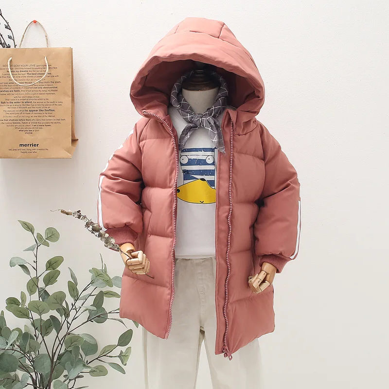 Детская зимняя куртка зимнее пальто для мальчиков и девочек Meisje Winterjas Jongens Doudoune