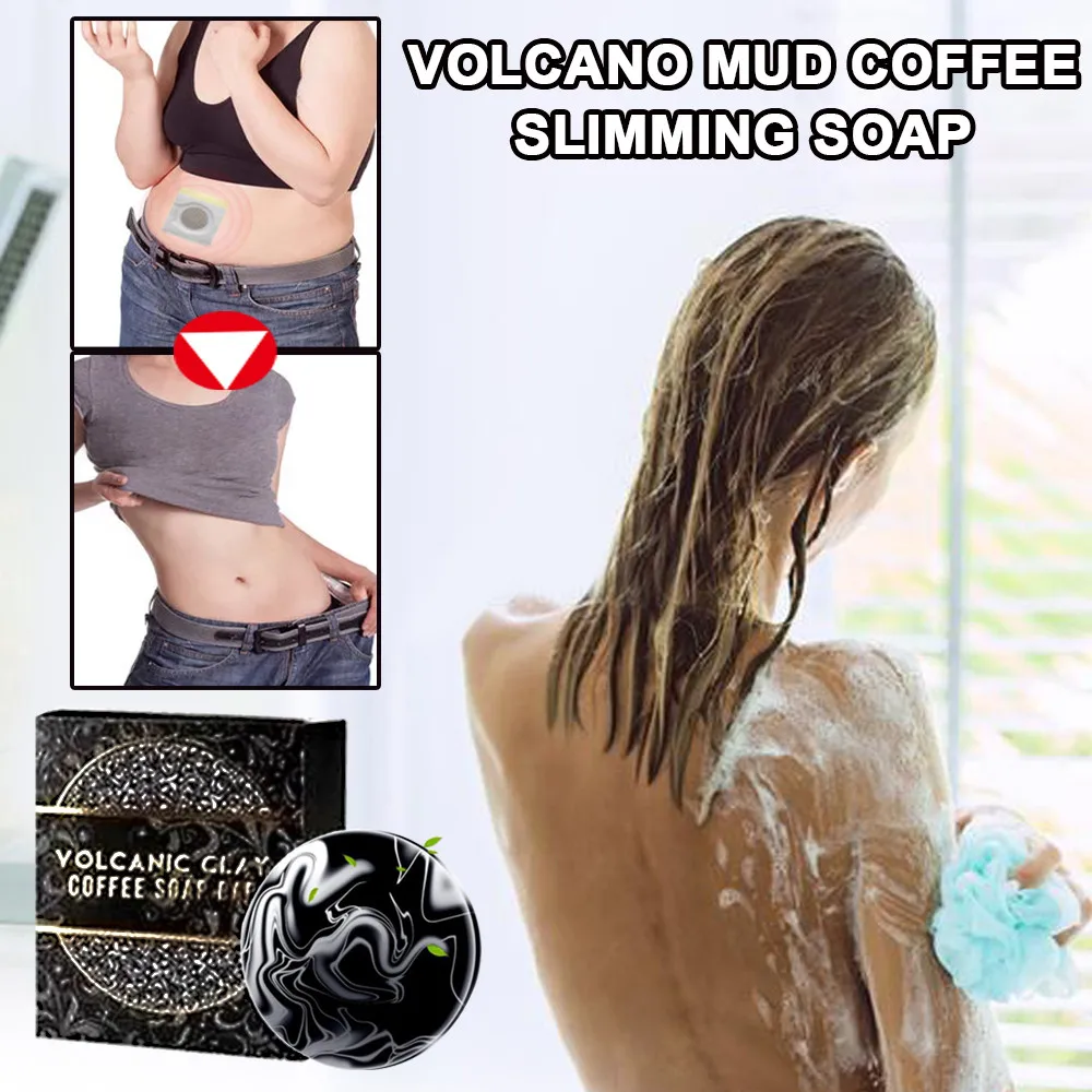 

Volcanic Mud Coffee-flavored Soap For Bathing With Soap To Cleanse The Skin Bathroom Cleaning Supplies, Personal Skin Cleansing