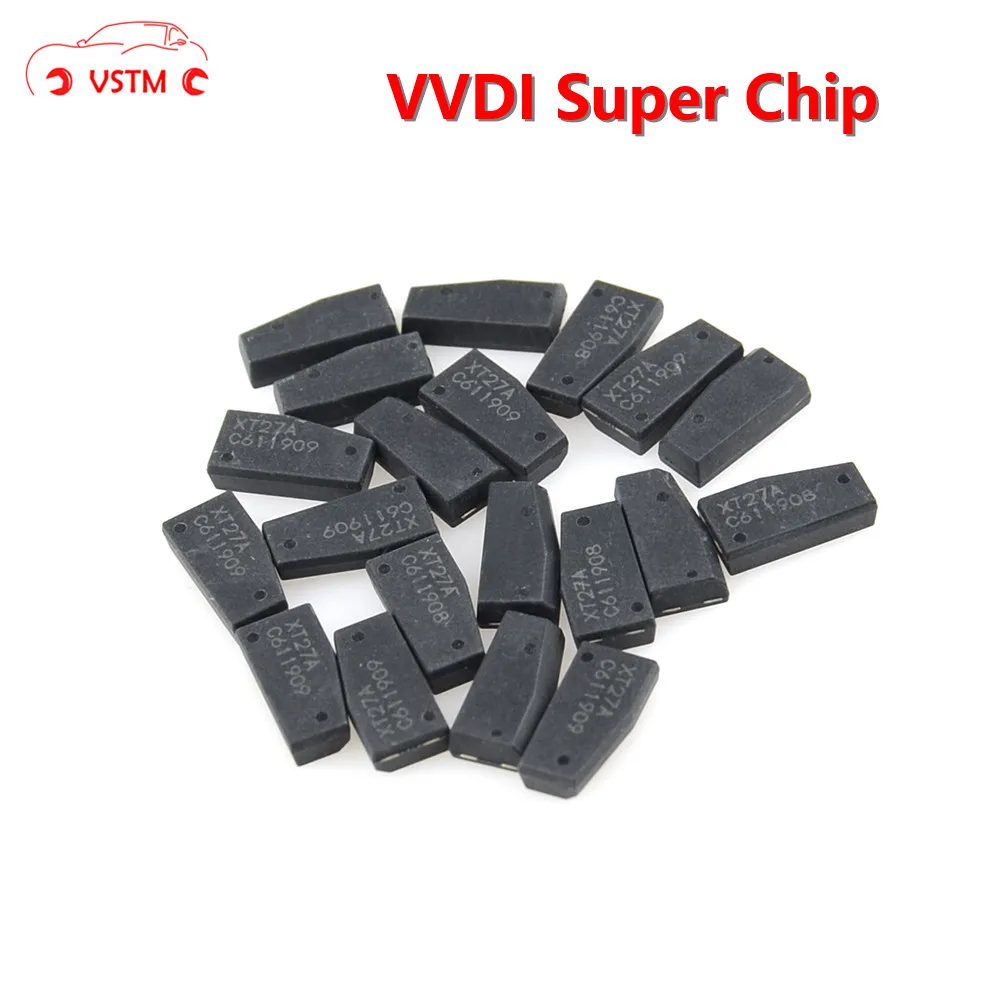 Оригинальный транспондер Xhorse VVDI Super Chip XT27A01 XT27A66 для ID46/40/43/4D/8C/8A/T3/47 VVDI2 Key Tool/Mini