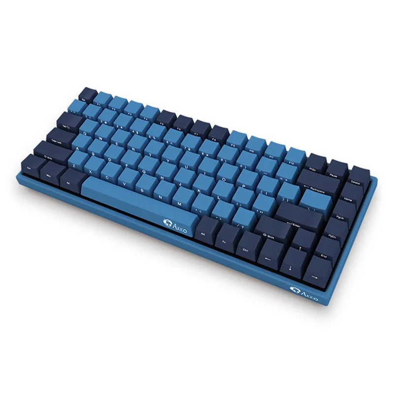 Механическая игровая клавиатура Cherry MX Switch AKKO 3084 SP с изображением океанской