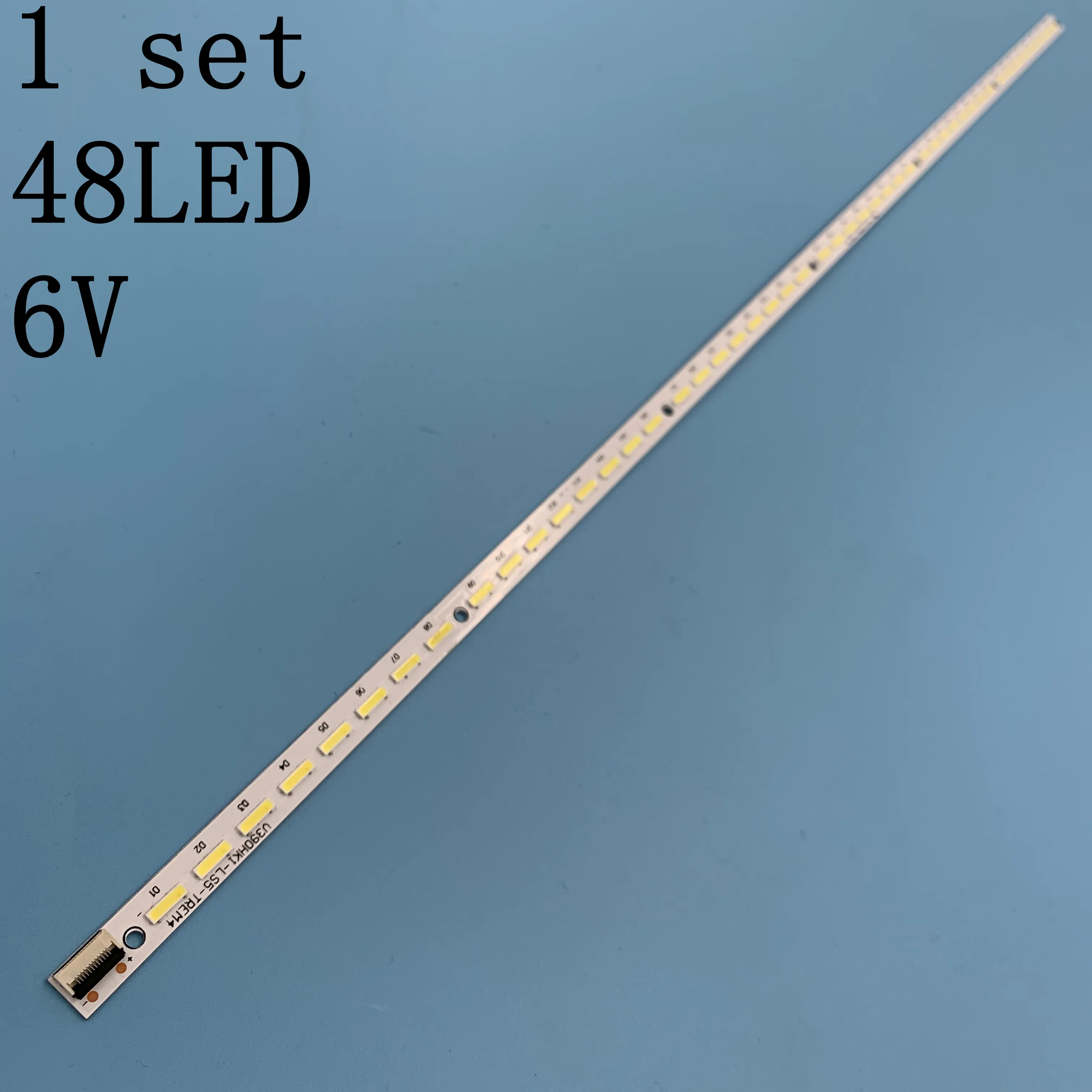 

LED Strip LED BACKLIGHT FOR PANASONIC TX-L39EM5B 39/210G 39" TV VLED_1 V390HK1-LS5-TREM4 1PCS=48LED 495MM