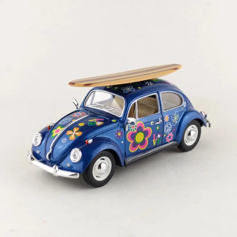 B /KiNSMART игрушка/Литье под давлением модель/1:24 весы/1967 Volkswagen Классический Жук автомобиль/Набор для обучения/подарок для ребенка - Цвет: B