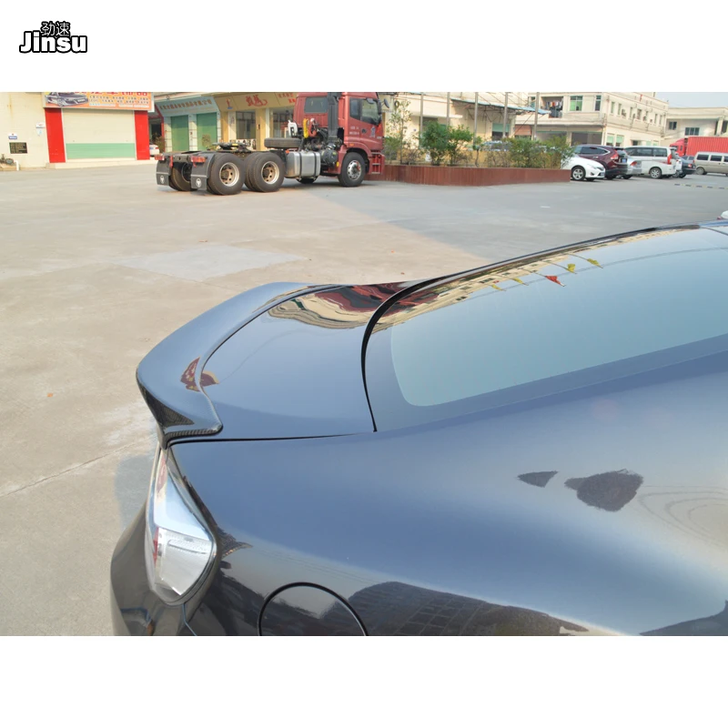 Для Toyota 86 2012 2015 TRD Стиль углеродное волокно задний спойлер для багажника губа Scion