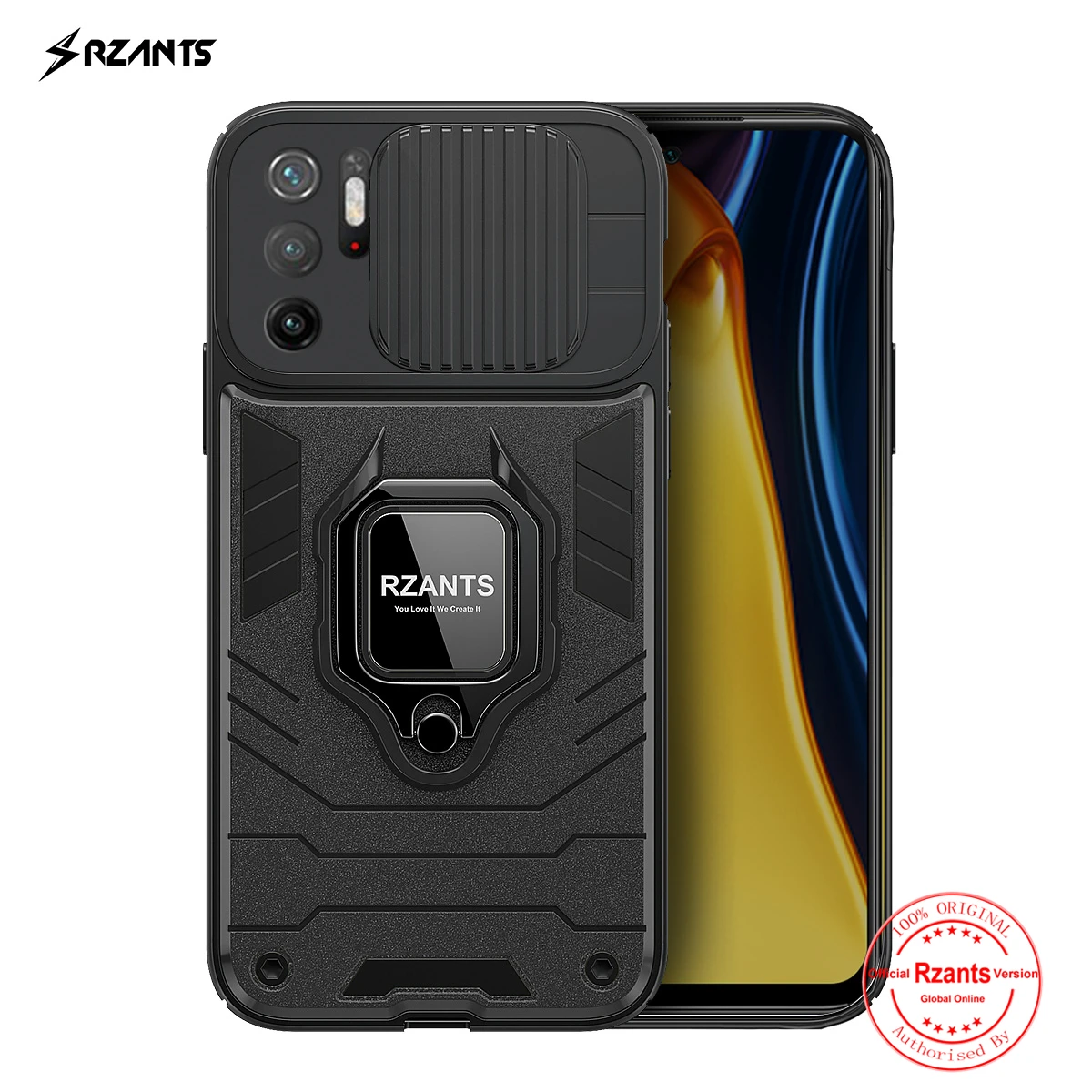 Чехол Rzants для защиты камеры от скольжения Xiaomi POCO M3 PRO чехол с нажимным объективом