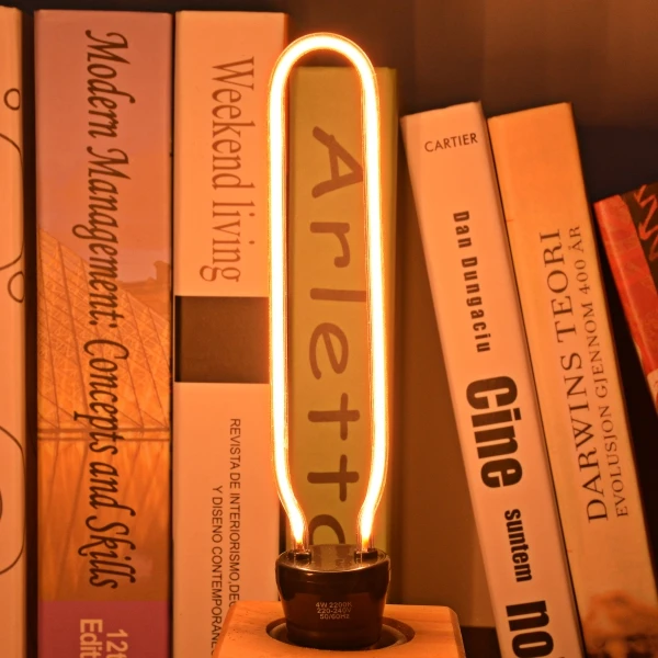 Soft Edison T Ретро светодиодный светильник Эдисона 220 В, светодиодный мягкая нить, лампа E27, теплый белый светодиодный светильник, лампа для дома, лампа для промышленного украшения - Цвет: Soft Edison T