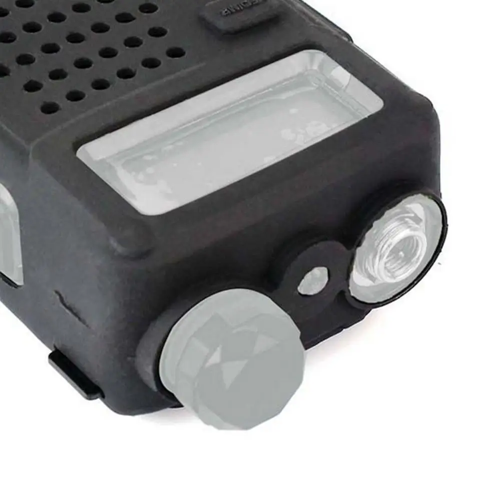 

Rubber Soft Handheld Case Holster For Radio BAOFENG UV-5RB TF-UV985 UV-5RA UV-5REPlus TYT UV-5R BF TH-F8 C6I9