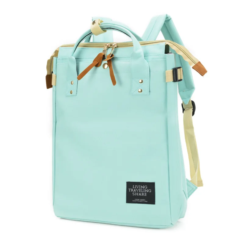 Холщовый женский рюкзак колледж вуз студент подросток книжные сумки дорожные