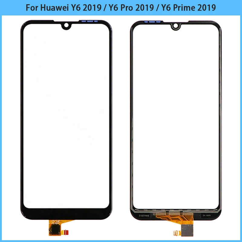 

New 6.09" For Huawei Y6 2019 / Y6 Pro 2019 Touch Screen Panel Sensor Digitizer LCD Front Glass Y6 Prime 2019 Touchscreen Replace