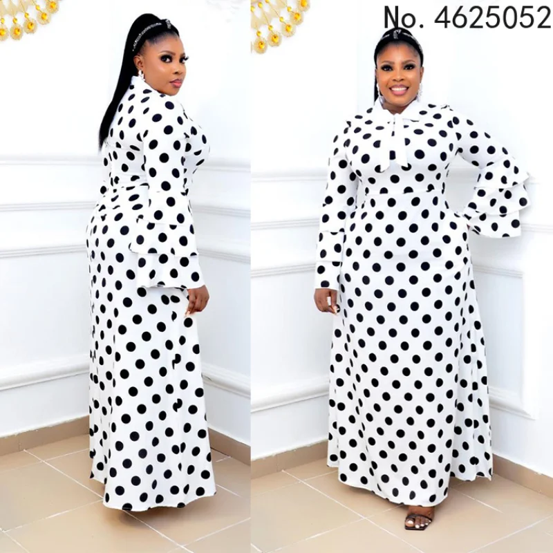 african attire for women Clothes for Women Dashiki Print Dress European Clothing Plus Size Bazin Rich Sleeveless Fashion Round Neck Maxi Vestido african robe