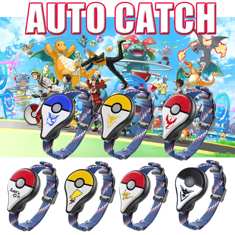 Фото Авто Catch для Pokemon GO Plus bluetooth браслет Интерактивная фигурка игрушки PND Switch Go