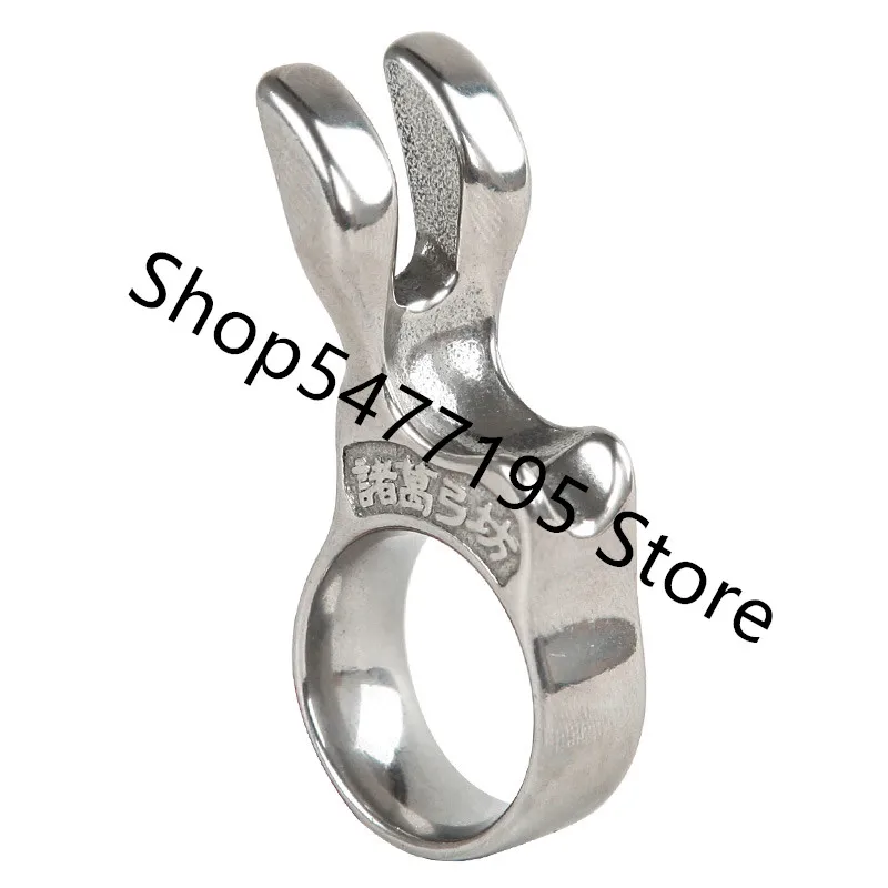 Stainless Steel Shooting Finger Fishing Ring Protection Launcher Fish Dart Accessories New Arrow Tool | Спорт и развлечения