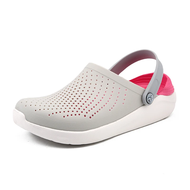 2019 мужские тапочки на плоской подошве дышащие пляжные сандалии Летние удобные