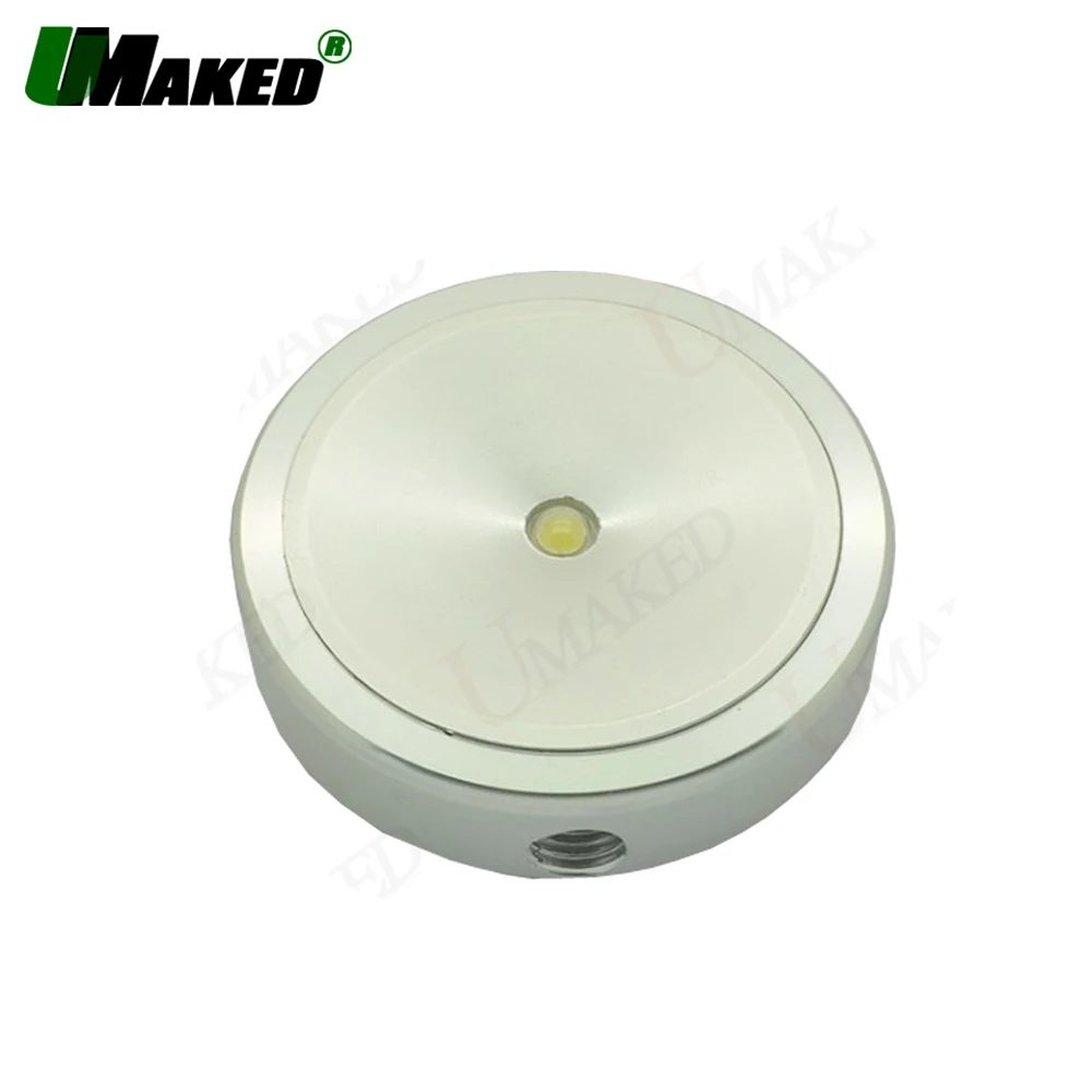 Комплект насадок для светодиодных ламп 2 шт. 1 Вт 3 5 диаметр 54x16 мм чистый алюминий