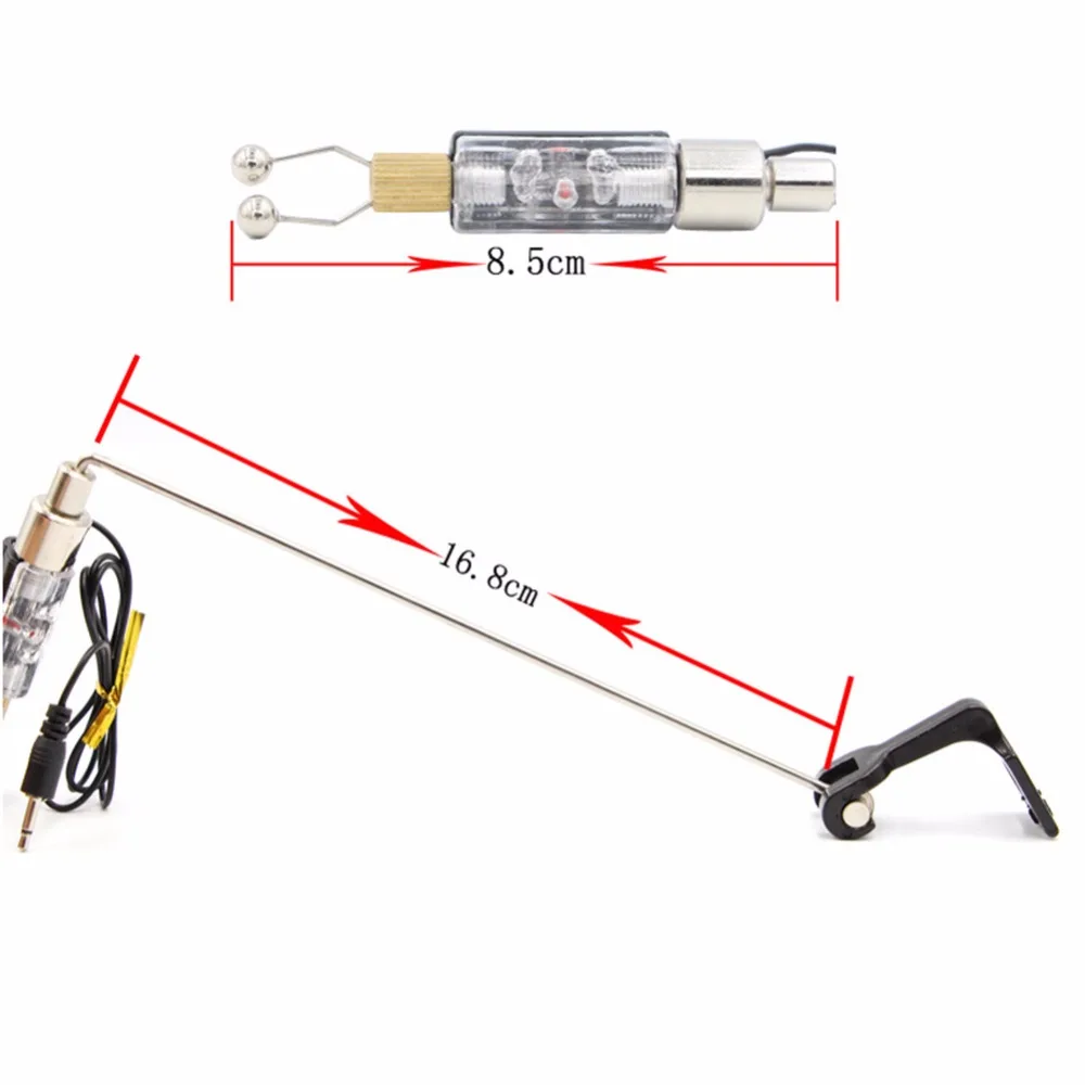 Новый горячий рыбалка карп укуса сигнализации светодиодный световой индикатор
