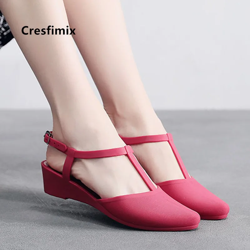 Zapatos De Mujer милые женские прозрачные туфли на плоской подошве с острым носком
