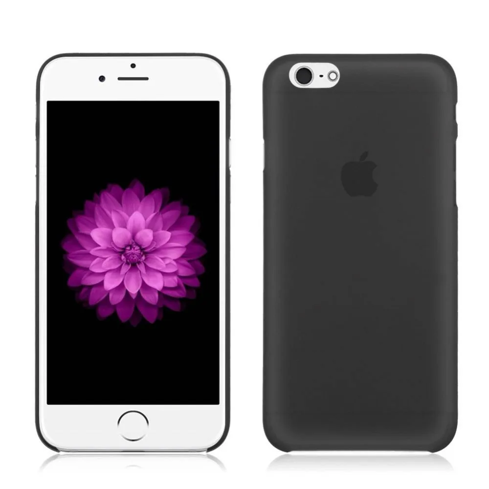 Матовый пластиковый чехол для телефона iphone X 7 plus 8 цветные Чехлы 5 se 5c 6 6s