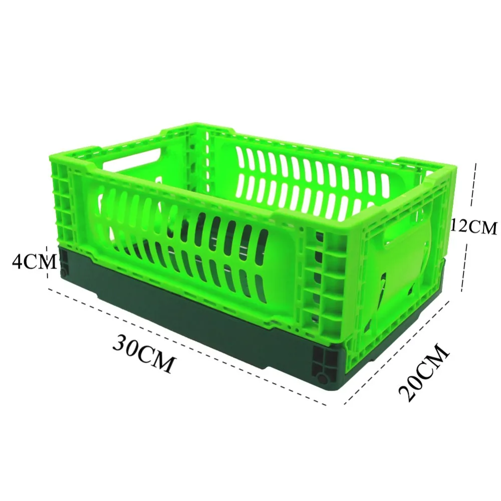 Кухонный Органайзер маленькие пластиковые PE складные корзины для хранения еды и