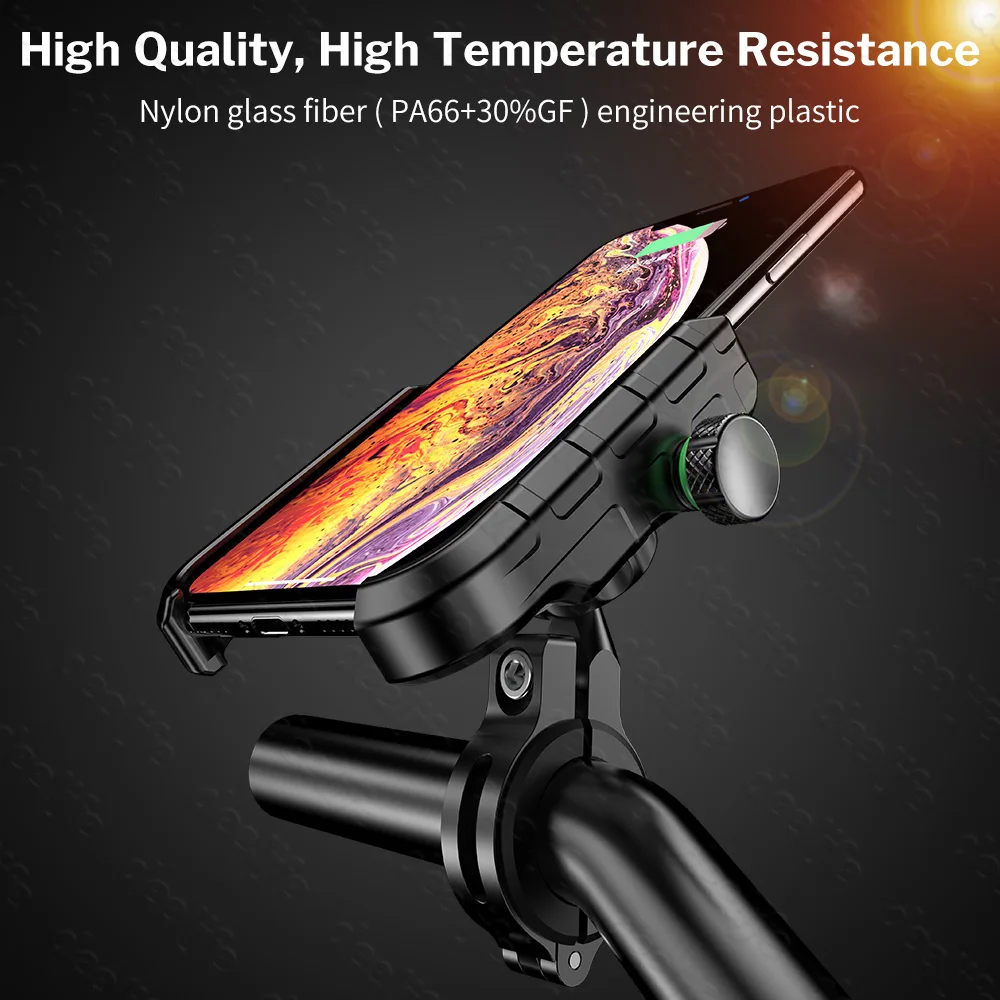 deelife motorcycle phone holder for moto motorbike mirror mobile stand support usb charger wireless charging cellphone mount free global shipping