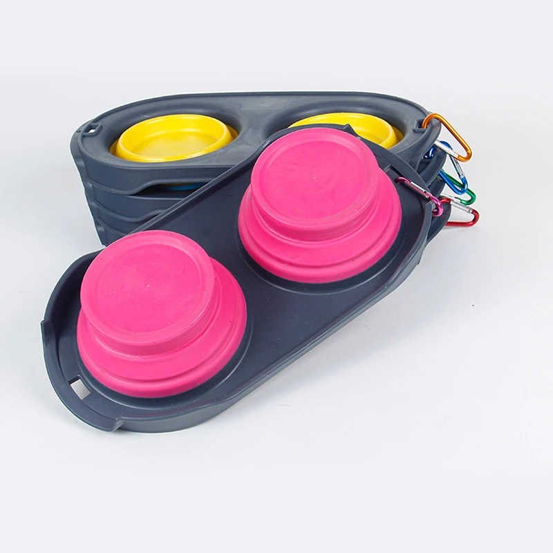 Складные миски для собак и кошек CAWAYI миска еды домашних животных Comedero Perro Miska Dla Psa