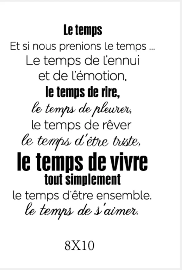 Прозрачный силиконовый штамп/печать для скрапбукинга своими