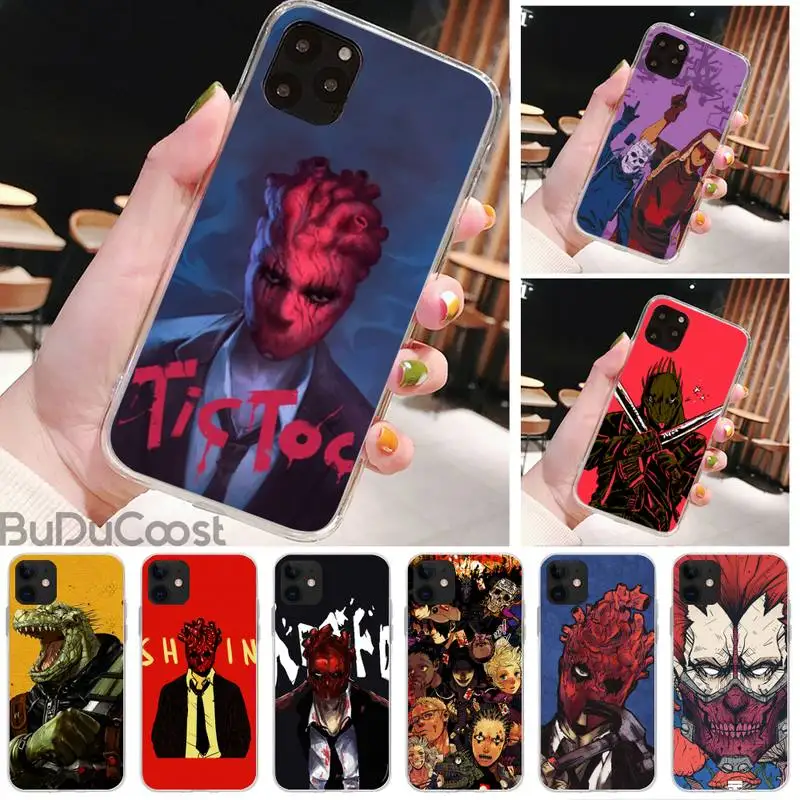 slok anime dorohedoro phone case for iphone 8 7 6 6s plus x 5s se 2020 xr 11 pro xs max 12 12mini free global shipping