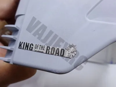Металлический логотип King of The Road для Tamiya 1/14 Scale RC Scania R470 R620 R730 | Игрушки и хобби