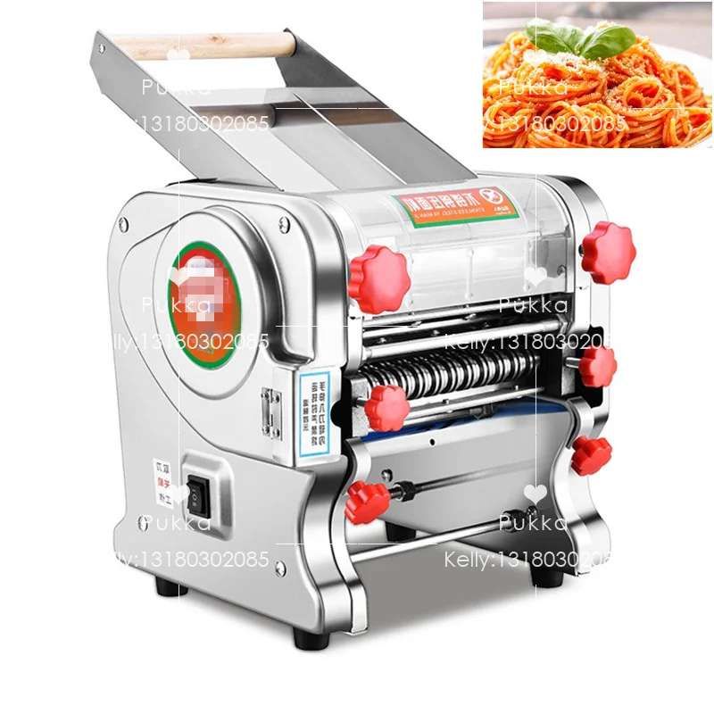 

Машина для изготовления пасты и лапши электрическая 220 В/50 Гц вилка для ЕС/Великобритании машина для изготовления свежей лапши для дома