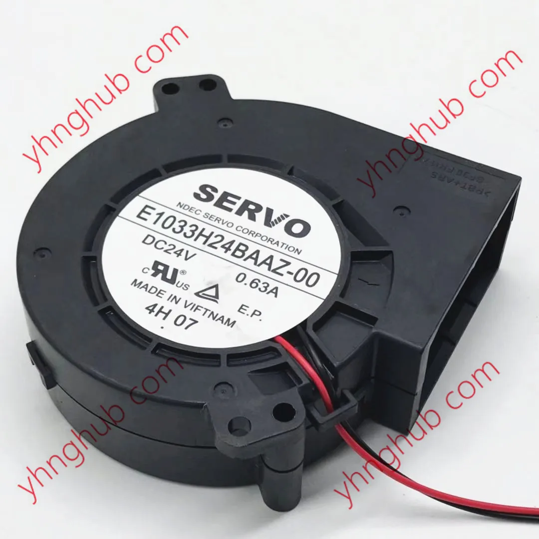 Сервопривод E1033H24BAAZ-00 DC 24V 0.63A 97x97x33mm 2-проводной Вентилятор охлаждения сервера |