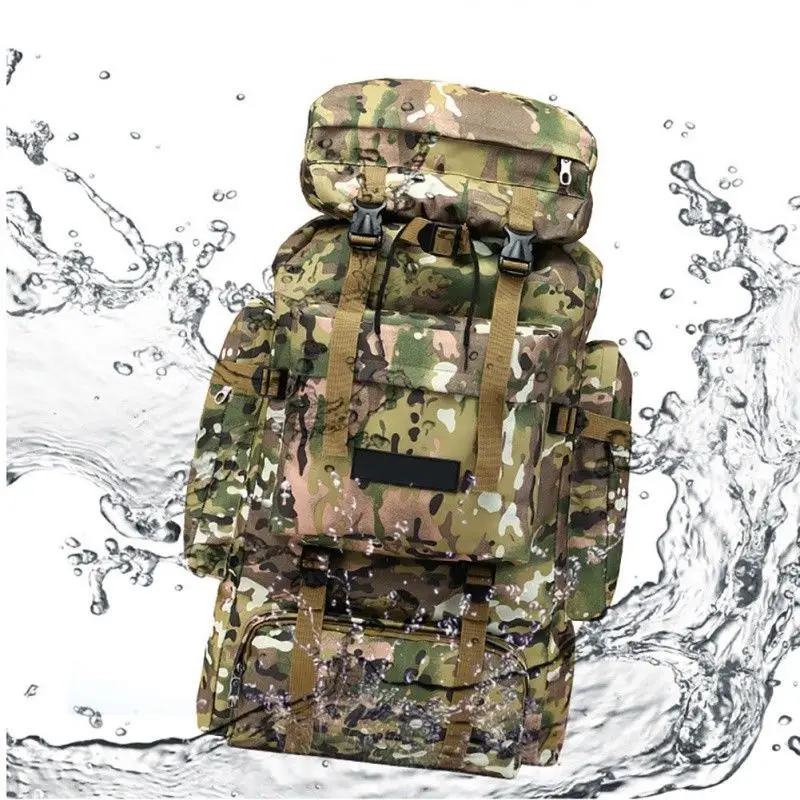 80L Arrmy стиль водонепроницаемый альпинистский походный Военный Тактический
