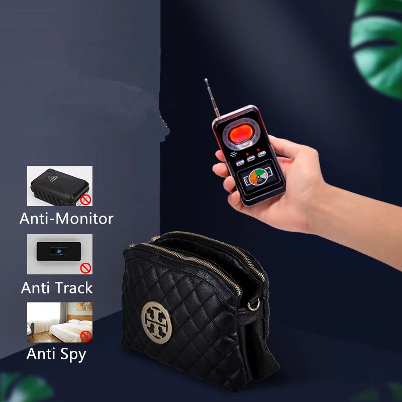 2020 multi function rf ai signal detector motion detector alarm gps tracker finder hidden camera detector free global shipping