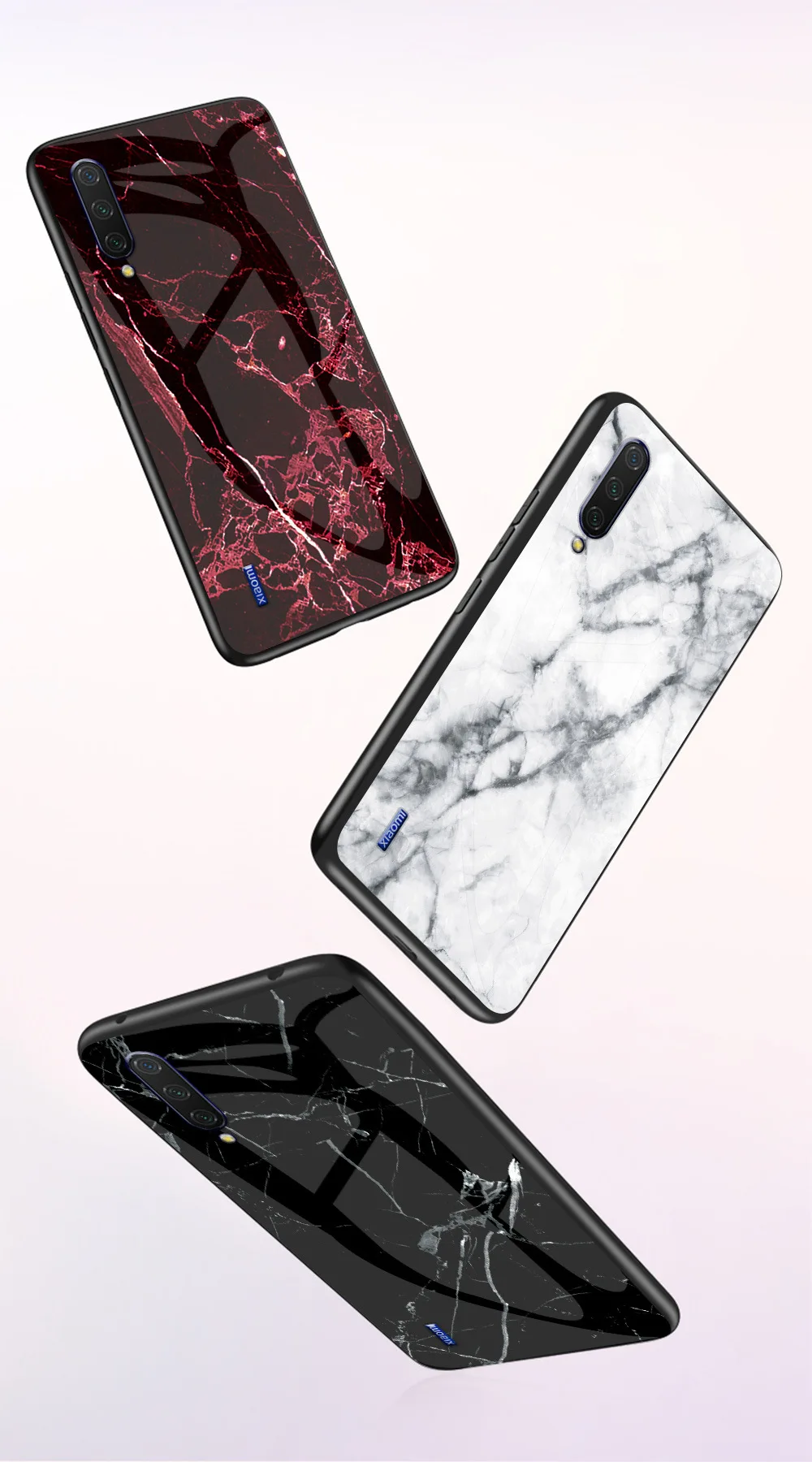 Чехол из закаленного стекла для Xiao mi Max 3 Max 2 Red mi Note 4 4X Note 7 K20 чехол с принтом для Xiao mi CC9 CC9SE mi 9 mi 9SE Red mi Note 6