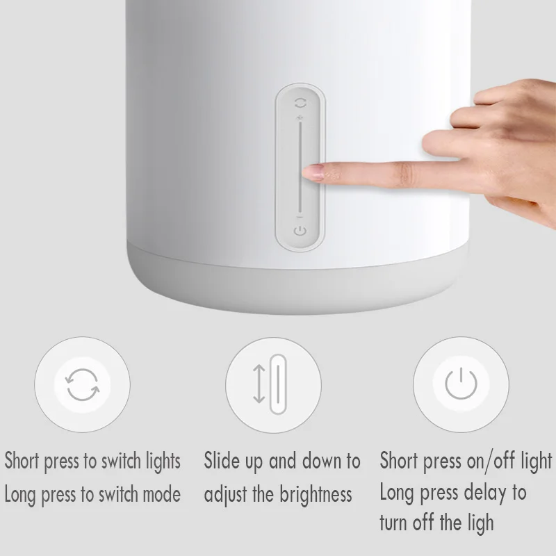 Xiaomi Mijia прикроватная лампа умный стол светодиодный ночник Bluetooth WiFi сенсорная