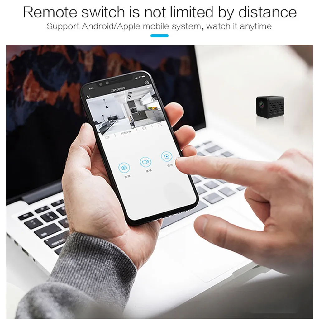 Новая горячая A12 HD 1080P Мини камера Wifi ночного видения безопасности микро камера домашняя умная dvr-система Носимых устройств поддержка прямой доставки