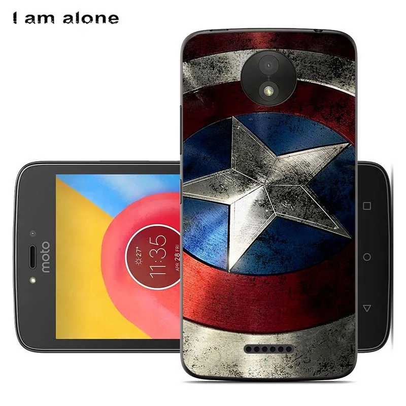 Solf TPU W8 Чехол для телефона чехол для Motorola Moto C Plus 5," мягкий TPU мобильный телефон сумки с принтом героев мультфильмов для Motorola Moto C крышка - Цвет: Solf TPU W8