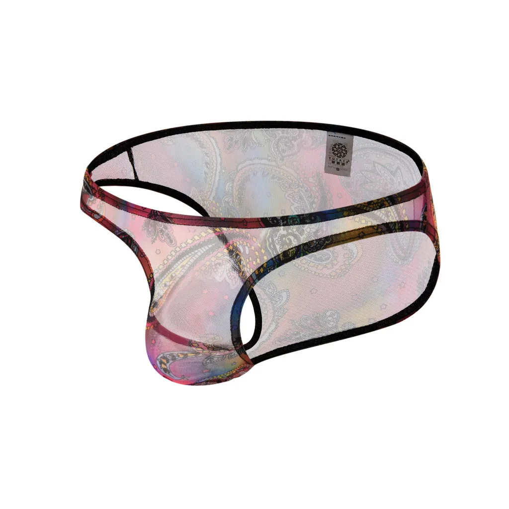 Сексуальное нижнее белье для геев мужское с цветочным рисунком | Тематическая